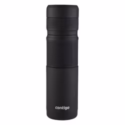 CONTIGO Thermal bottle, Black, Stainless steel, 30 h, 45 h, 740 ml