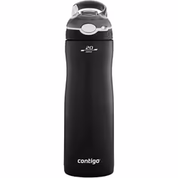 Contigo Ashland Chill Water Bottle with Straw, Keeps drinks cool for 24 h, insulated Stainless Steel Drinking Bottle, Leak-Proof Thermal Bottle, Sport