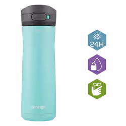Jackson Chill drinks bottle, large BPA-free stainless steel water bottle, 100 % leakproof, keeps drinks cool for up to 24 hours; insulated bottle for