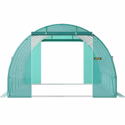VEVOR Walk-in Tunnel Greenhouse Galvanized Frame & Waterproof Cover 20x10x7 ft - Additional view 6