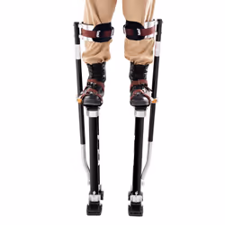 VEVOR Drywall Stilts Aluminum Tool Stilts 24''-40'' Adjustable Painting Black - Additional view 9