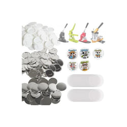 Vevor XZGSLH75MM200W5SAV0 3 in. & 75 mm Button Decal Parts Supplies for Button Maker Machine with 200 Sets