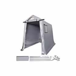 Vevor TYCWPH6FTX8FTZ450V0 6 x 8 x 7 ft. Portable Shed Outdoor Storage Shelter, Gray