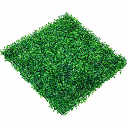 VEVOR Artificial Boxwood Panel UV, Boxwood Hedge Wall Panels, Artificial Grass Backdrop Wall 4 cm Green Grass Wall