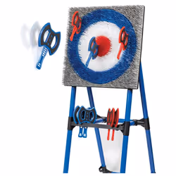 Eastpoint Axe Throwing Set With Steel Frame and 8 Safety Axes