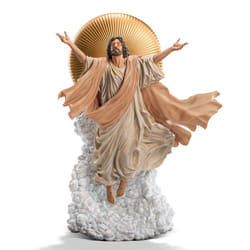 Ascension of Jesus christ 11-Inch Premium Statue  1:10 Scale Tan Robe Edition