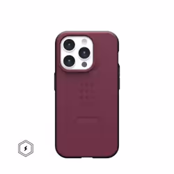 Urban Armor Gear Civilian Magsafe mobile phone case 15.5 cm (6.1") Cover Bordeaux