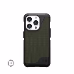 Urban Armor Gear Metropolis LT Magsafe mobile phone case 15.5 cm (6.1") Cover Black, Olive