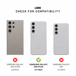 Urban Armor Gear Plyo Case mobile phone case 17.3 cm (6.8") Cover Grey
