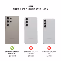 Urban Armor Gear Plyo PRO mobile phone case 17.3 cm (6.8") Cover Transparent