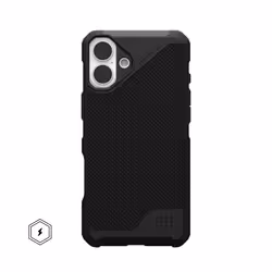 Urban Armor Gear Metropolis LT, Cover, Apple, iPhone 16 Plus, 17 cm (6.7"), Black