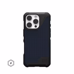 Urban Armor Gear Metropolis LT, Cover, Apple, iPhone 16 Pro, 16 cm (6.3"), Blue