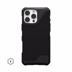 Urban Armor Gear Metropolis LT, Cover, Apple, iPhone 16 Pro Max, 17.5 cm (6.9"), Black
