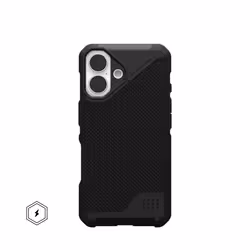Urban Armor Gear Metropolis LT, Cover, Apple, iPhone 16, 15.5 cm (6.1"), Black
