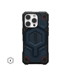 Urban Armor Gear Monarch Pro Kevlar mobile phone case 16 cm (6.3") Cover Black, Blue