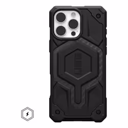 Urban Armor Gear Monarch Pro iPhone 16 Pro Case, Cover, Apple, iPhone 16 Pro, 16 cm (6.3"), Black, Carbon