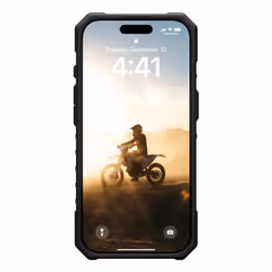 [U] by UAG Pathfinder Clear mobile phone case 16 cm (6.3") Cover Ash, Black