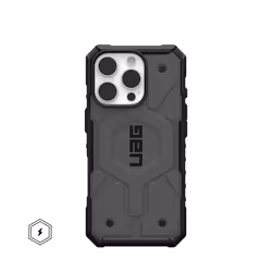 Urban Armor Gear Pathfinder, Cover, Apple, iPhone 16 Pro, 16 cm (6.3"), Silver