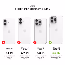 Urban Armor Gear Pathfinder mobile phone case 17.5 cm (6.9") Cover Black