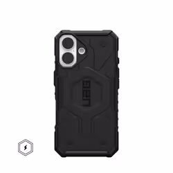 Urban Armor Gear Pathfinder, Cover, Apple, iPhone 16, 15.5 cm (6.1"), Black