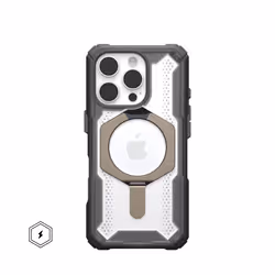 Urban Armor Gear Plasma XTE, Cover, Apple, iPhone 16 Pro, 16 cm (6.3"), Grey, Transparent