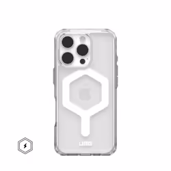 Urban Armor Gear Plyo, Cover, Apple, iPhone 16 Pro, 16 cm (6.3"), Transparent, White