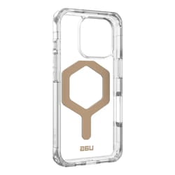 Urban Armor Gear Plyo mobile phone case 16 cm (6.3") Cover Gold, Transparent