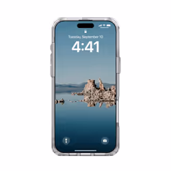 Urban Armor Gear Plyo mobile phone case 17.5 cm (6.9") Cover Transparent, White