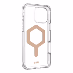 Urban Armor Gear Plyo, Cover, Apple, iPhone 16 Pro Max, 17.5 cm (6.9"), Rose gold, Transparent