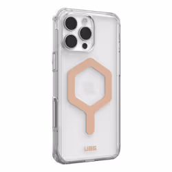 Urban Armor Gear Plyo mobile phone case 17.5 cm (6.9") Cover Rose gold, Transparent