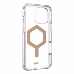 Urban Armor Gear Plyo, Cover, Apple, iPhone 16 Pro Max, 17.5 cm (6.9"), Gold, Transparent