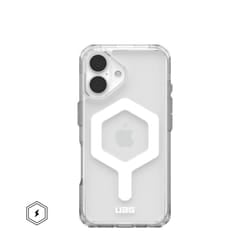 Urban Armor Gear Plyo mobile phone case 15.5 cm (6.1") Cover Transparent, White