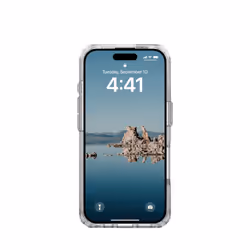 Urban Armor Gear Plyo mobile phone case 15.5 cm (6.1") Cover Transparent, White