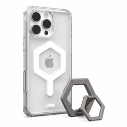 Urban Armor Gear Plyo, Cover, Apple, iPhone 16 Pro Max, 17.5 cm (6.9"), Transparent, White