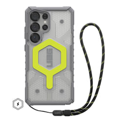 Urban Armor Gear Pathfinder Clear Active Neon Case mobile phone case 17.3 cm (6.8") Cover Transparent, Yellow