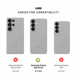 Urban Armor Gear Plyo Pro mobile phone case 17 cm (6.7") Cover Silver, Transparent - Additional view 4