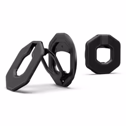Urban Armor Gear Monarch Mag2 Dual Magnetic Ring Stand, Kickstand, Black, Metal, Universal, 57 mm, 10 mm