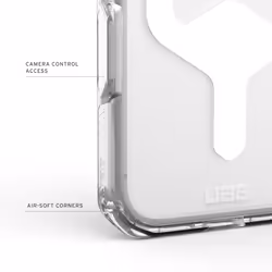 Urban Armor Gear Plyo mobile phone case 16 cm (6.3") Cover Transparent, White - Additional view 8