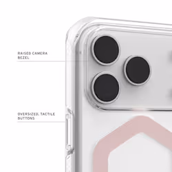 Urban Armor Gear Plyo mobile phone case 16 cm (6.3") Cover Rose gold, Transparent - Additional view 7