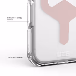 Urban Armor Gear Plyo mobile phone case 16 cm (6.3") Cover Rose gold, Transparent - Additional view 8