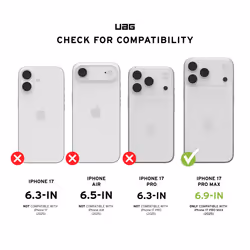 Urban Armor Gear Plyo mobile phone case 17.5 cm (6.9") Cover Black, Transparent - Additional view 5