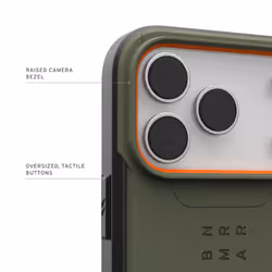 Urban Armor Gear 114545117297 mobile phone case 16 cm (6.3") Cover Olive, Orange - Additional view 6