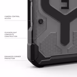Urban Armor Gear Pathfinder mobile phone case 16 cm (6.3") Cover Ash, Black - Additional view 8