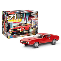 Revell 14555 '71 Ford Mustang Mach 1 429 """"James Bond 007 Diamonds are Forever 1:25 Scale 121-Piece Skill Level 5 Model Car Building Kit
