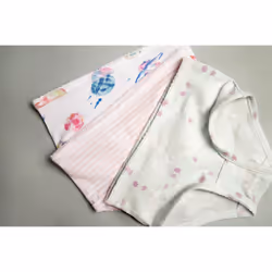 Burts Bees Baby Baby Toddler Girl Underwear  Organic Cotton  Pack of 5  Planets  Unicorns  23T