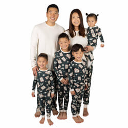 Burt's Bees Baby Baby Pets Family Jammies Matching Holiday Organic Cotton Pajamas  Letters to Santa  One Size