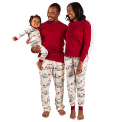 Burt's Bees Baby Baby 2-Piece Family Jammies Matching Holiday Organic Cotton Pajamas  Santa's Sleigh  24 Months