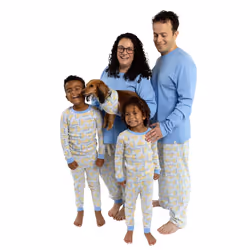 Burt's Bees Baby Baby Womens Family Jammies Matching Holiday Organic Cotton Pajamas Light The Menorah X-Large