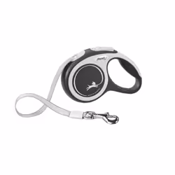 FLEXI New Comfort Retractable Dog Leash (Tape)  Ergonomic  Durable and Tangle Free Pet Walking Leash for Dogs Up to 55 lbs  1 ...