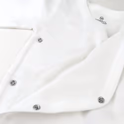 HonestBaby 3-Pack Organic Cotton Long Sleeve Side-Snap Kimono Bodysuits  Honestly Pure White  3 Months